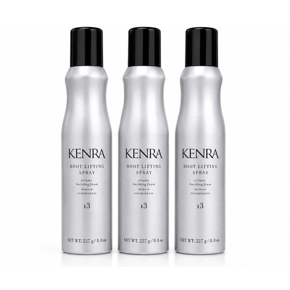 Kenra Root Lifting Spray 13 Volume Building Foam 8.0 Fl Oz Lot of 3